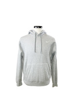 black nike club fleece hoodie