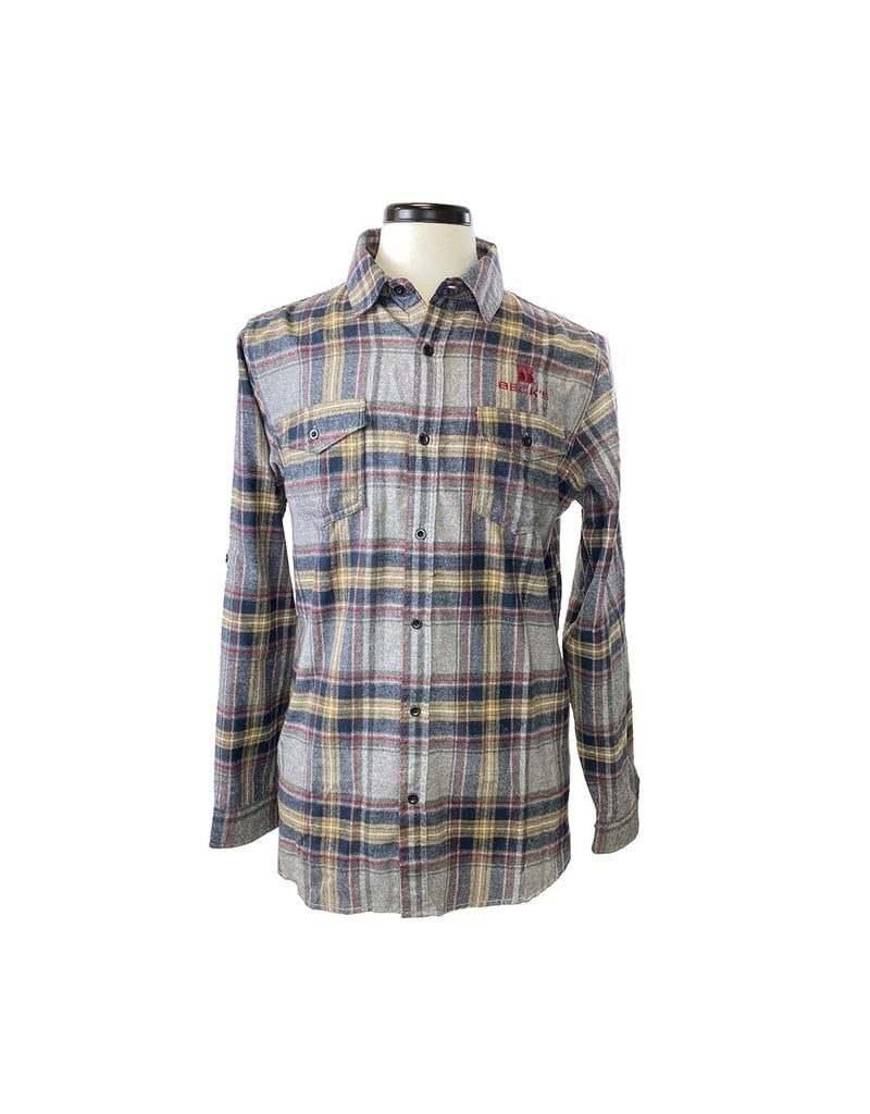 Burnside 03371 Men's Burnside L/S Flannel Shirt