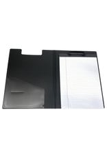 Norwood 03359 Clipboard Folder with Notepad Black