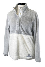 Boxercraft 03278 Women's Fuzzy Fleece Snap Up Pullover
