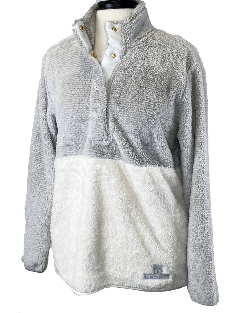 fuzzy fleece sweatshirt