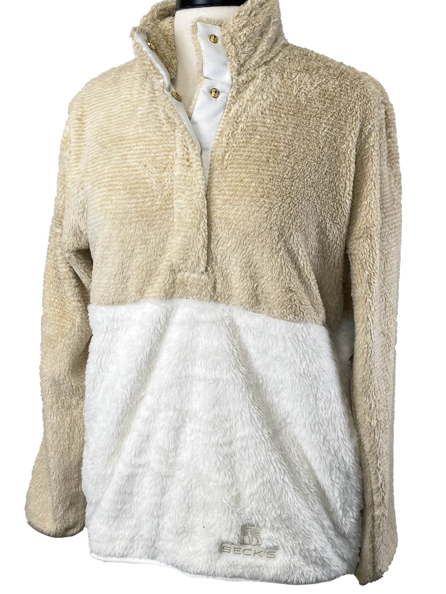 fuzzy fleece sweater