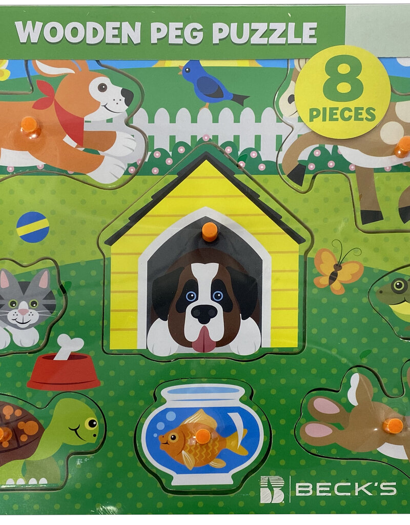 Melissa & Doug Peg Puzzle - Pets