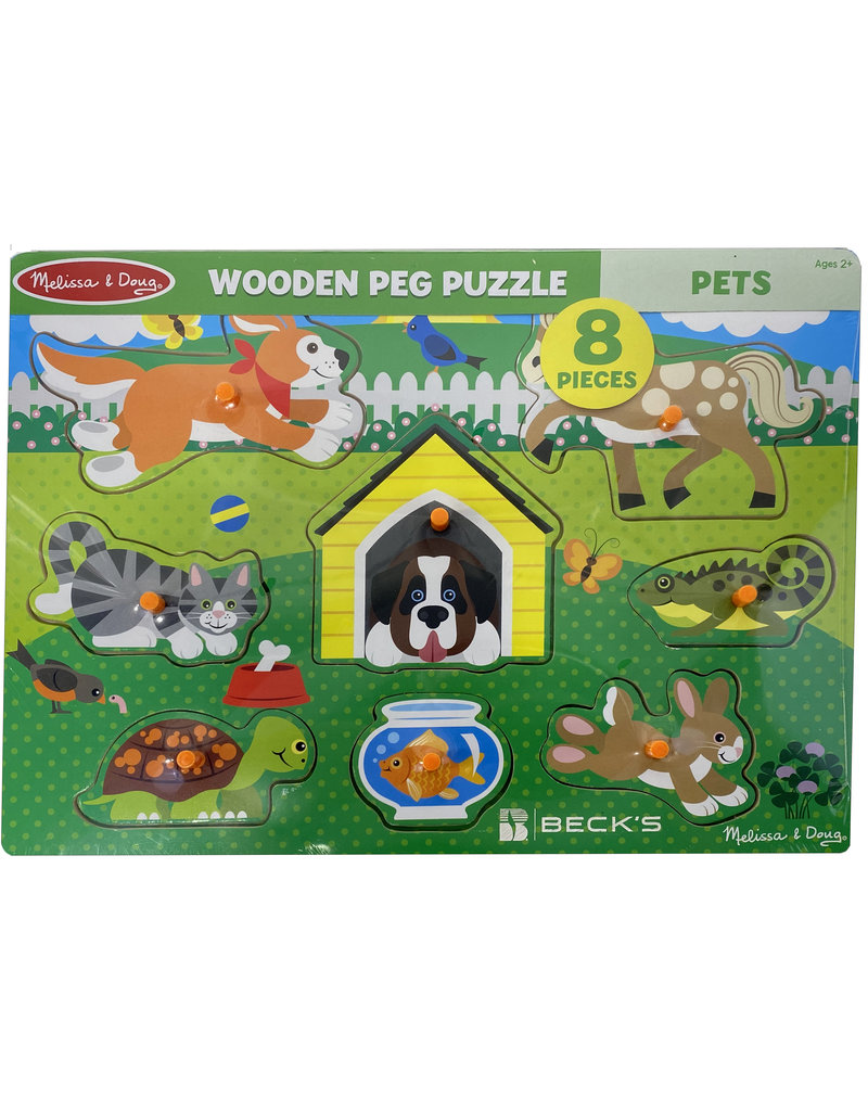 Melissa & Doug 03357 Melissa & Doug Pet Peg Puzzle