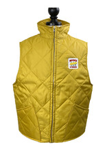 CUSTOM 01647 Heritage Collection Mens Gold Quilted Vest
