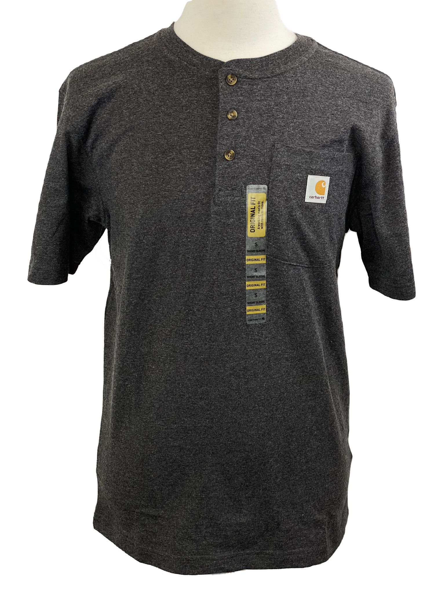 03449 Carhartt S/S Henley - Beck's Country Store