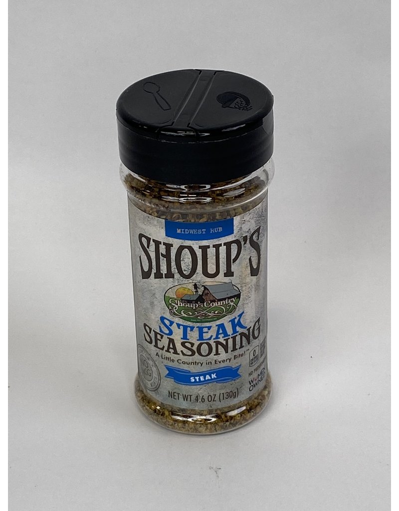 Shoups 03290 Shoup's Steak Seasoning 4.6 Ounce