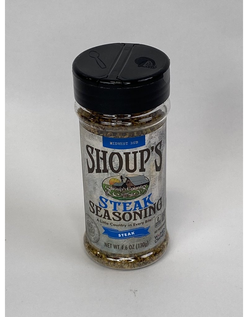 Shoups 03290 Shoup's Steak Seasoning 4.6 oz.