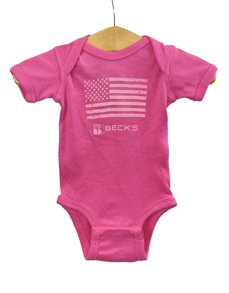 Rabbit Skins Infant Flag Onesie