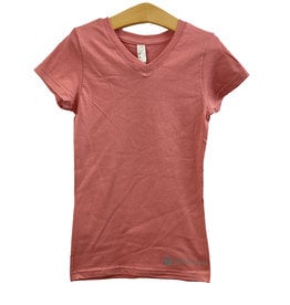 LAT 03581 LAT Girl's V-Neck Jersey T-Shirt