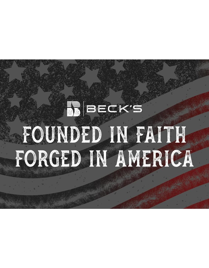 03704 Founded in Faith Stickers