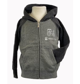 Independent Trading Company 03662 Toddler Full Zip Hoodie w/ tractor