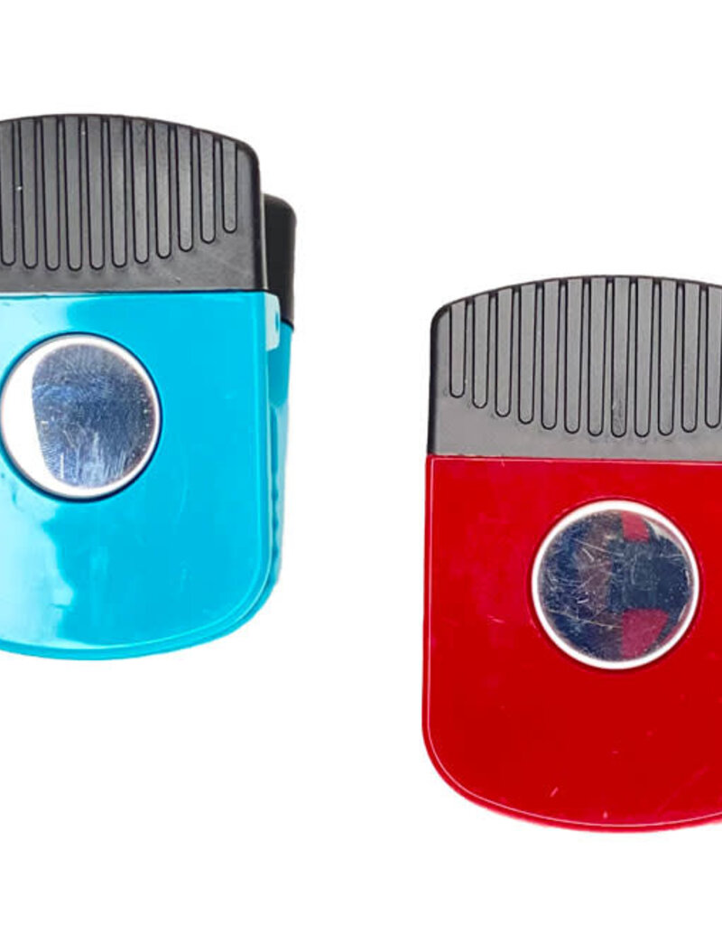 Blue Feather Clipwell Magnetic Clip Holder Red