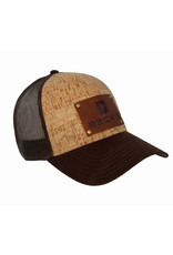 Cambridge 03950  Cork + Leather Patch Hat