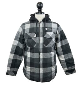 Burnside 03975 Burnside Quilted Flannel Hooded Jacket
