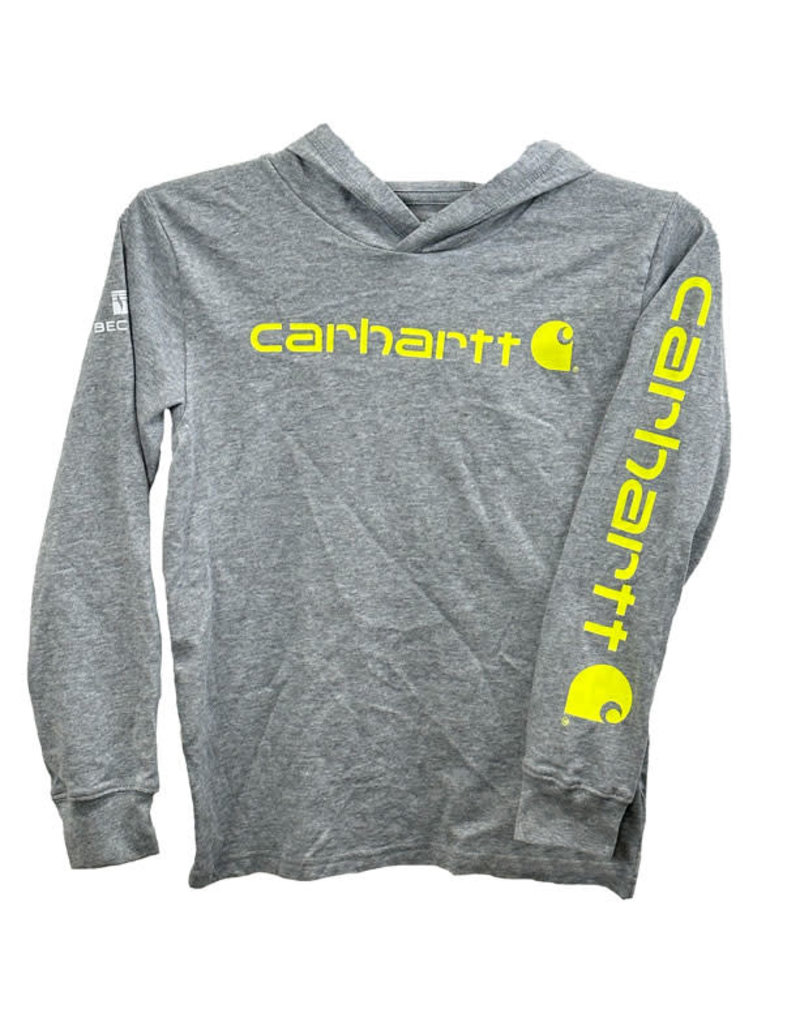 Carhartt 04016 Carhartt Youth L/S Hooded T-Shirt
