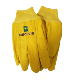 Graystone Graphics 01532 Yellow Cotton Gloves 1/2 Dozen
