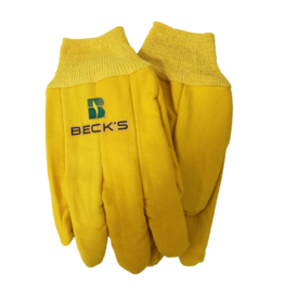 Fresh Concepts Yellow Cotton Gloves