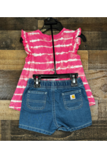 Carhartt 04095 Carhartt Toddler Shirt w/ Denim Shorts