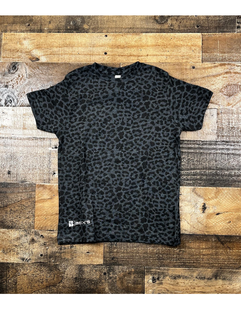 LAT 04003 Youth Leopard Jersey Tee