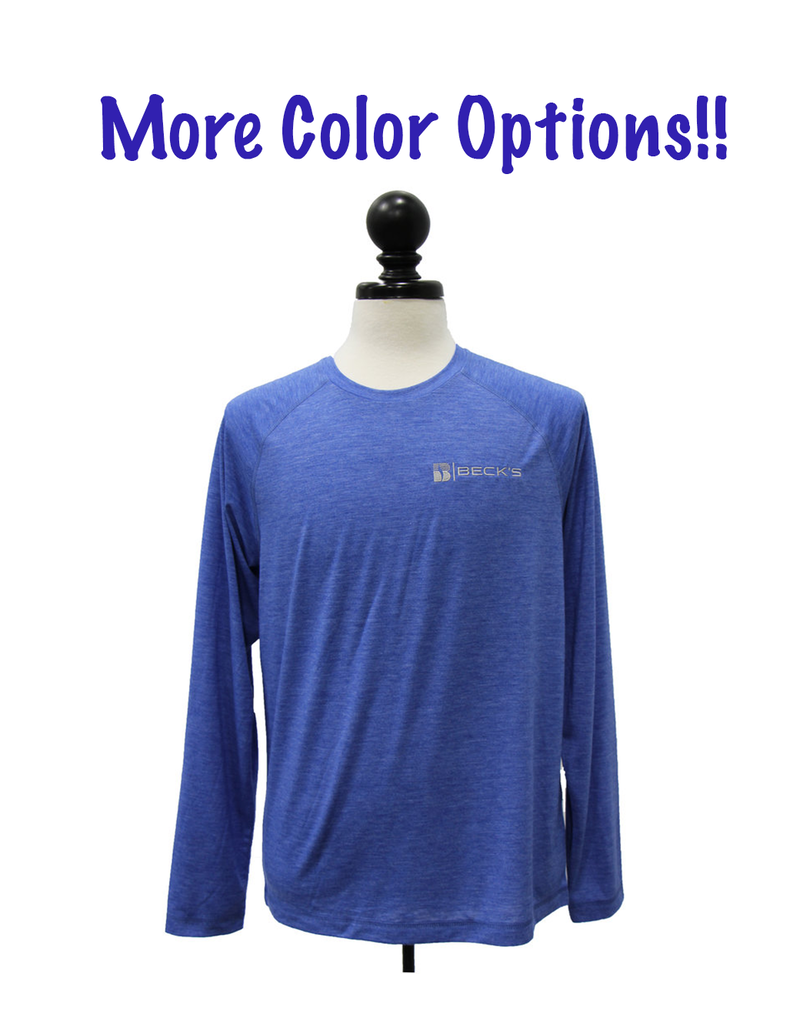 Sport-Tek 02552 Posicharge Tri-Blend Raglan L/S T-Shirt
