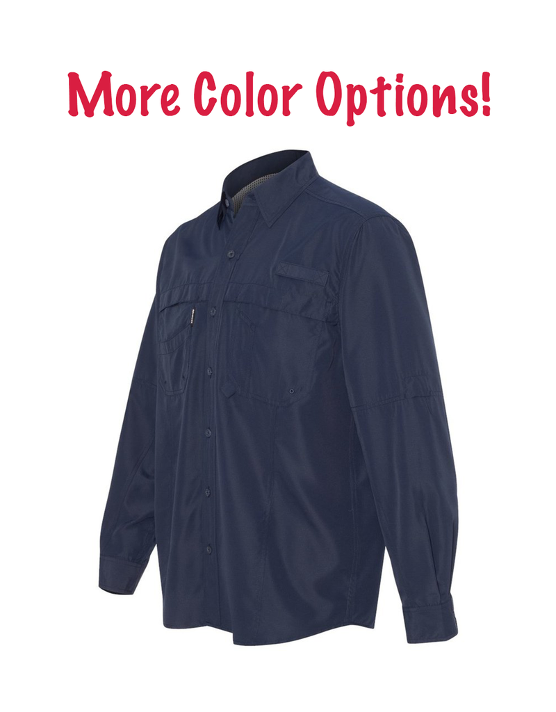 Dri Duck 00443 Men's Dri Duck L/S Convertible Fishing Shirt