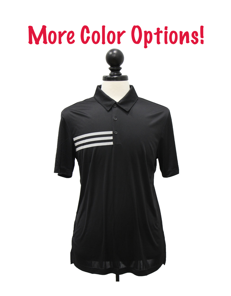 Adidas 03011 Men's Adidas Stripe Chest Polo