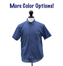 Port Authority 01451 Men's Port Authority Cross Hatch S/S Shirt