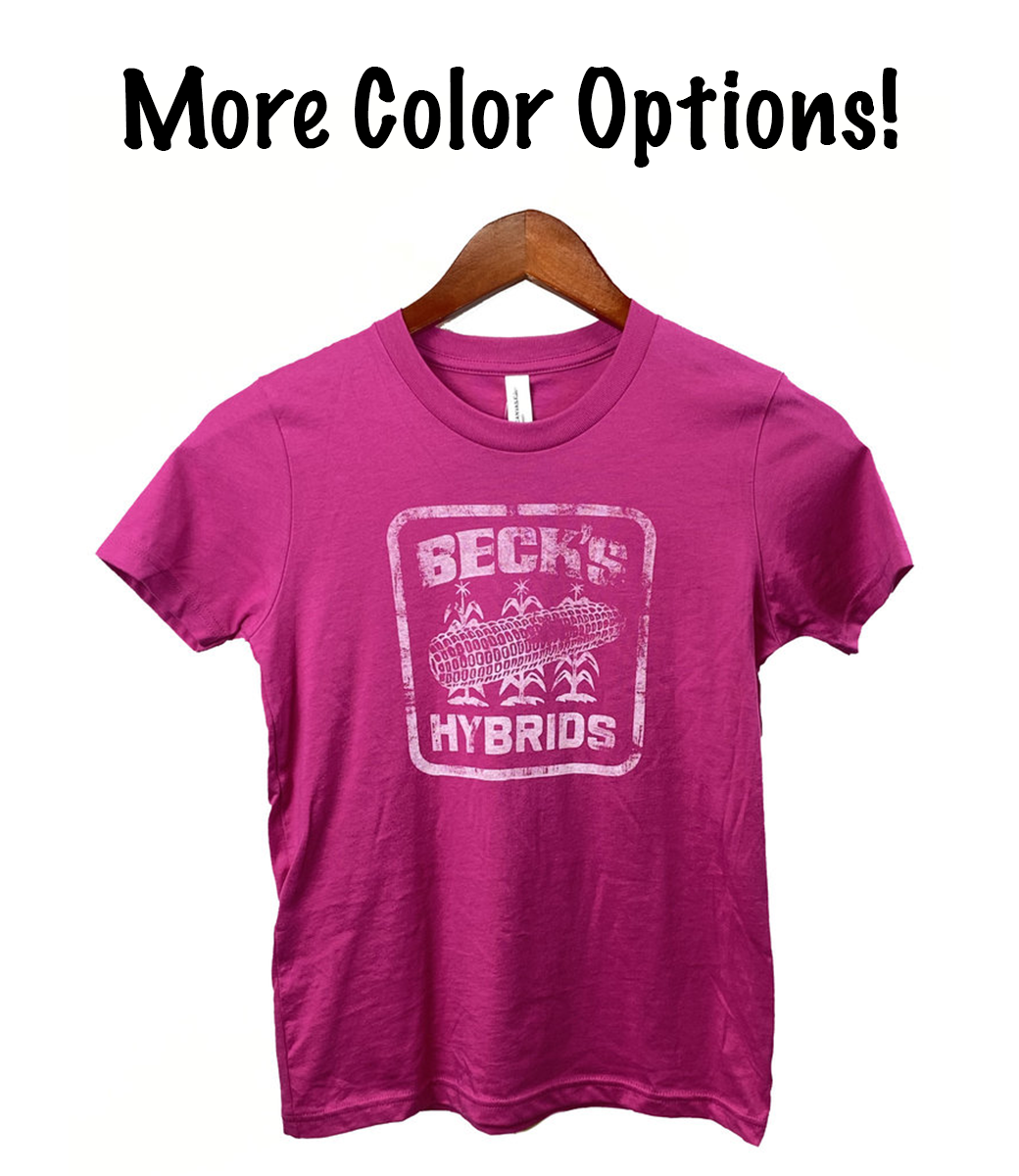 【beck and call】BECK OG logo Tee （美品） 03507 Bella+Canvas Youth Vintage T-Shirt - Beck's Country Store
