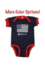 Rabbit Skins 03123 Infant Flag Onesie