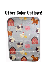 Terry Town 03840 Farm Baby Blanket