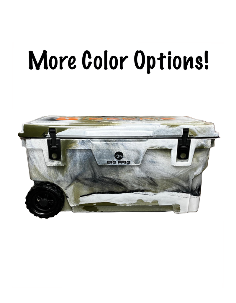 Big  Frig 03422 Big Frig 70 Qt. Cooler w/ Wheel