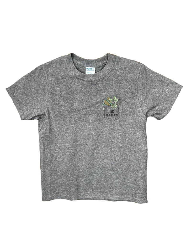 Port & Company 04050 Youth Seed Pocket T-Shirt