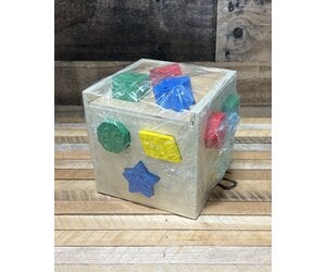 Melissa & Doug Classic Toy, Shape Sorting Cube