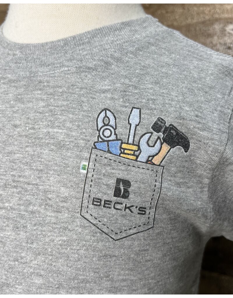 Rabbit Skins 04222 Toddler Pocket Tool T-Shirt
