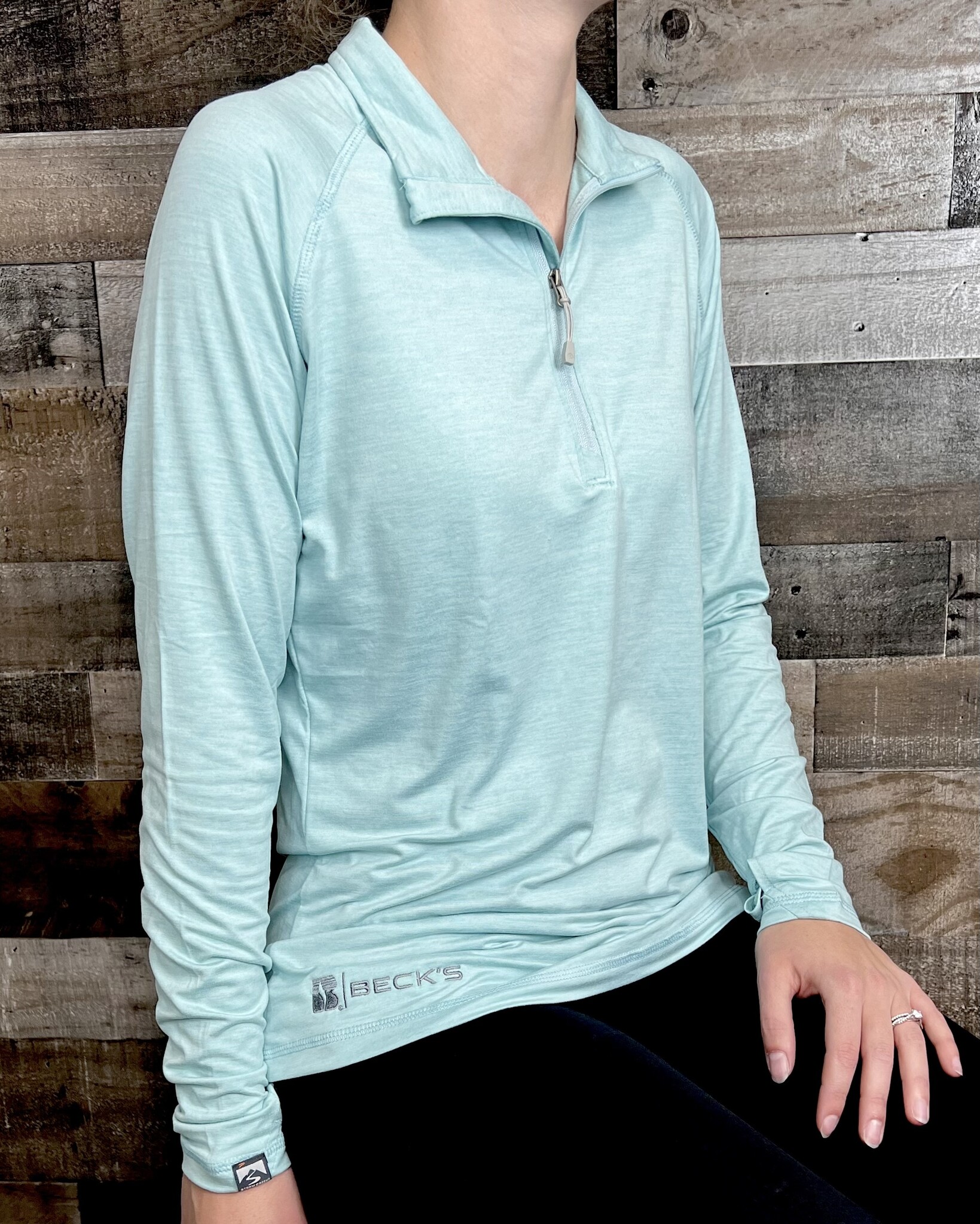 03536 Storm Creek Women's Pacesetter 1/4 Zip - Beck's Country Store