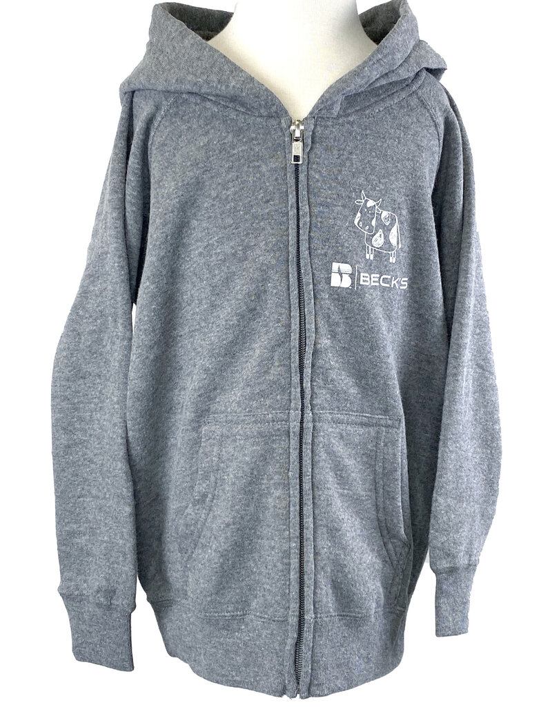 Independent Trading Company 03320 Ind. Toddler Raglan Full Zip Hoodie