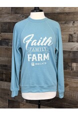 Bella + Canvas 04449 Faith Family Farm Crewneck