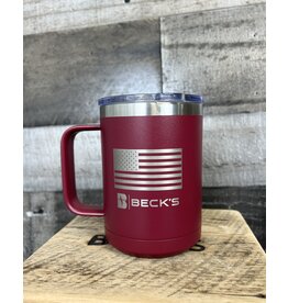 Polar Camel 04351 Polar Camel Travel Mug w/Flag