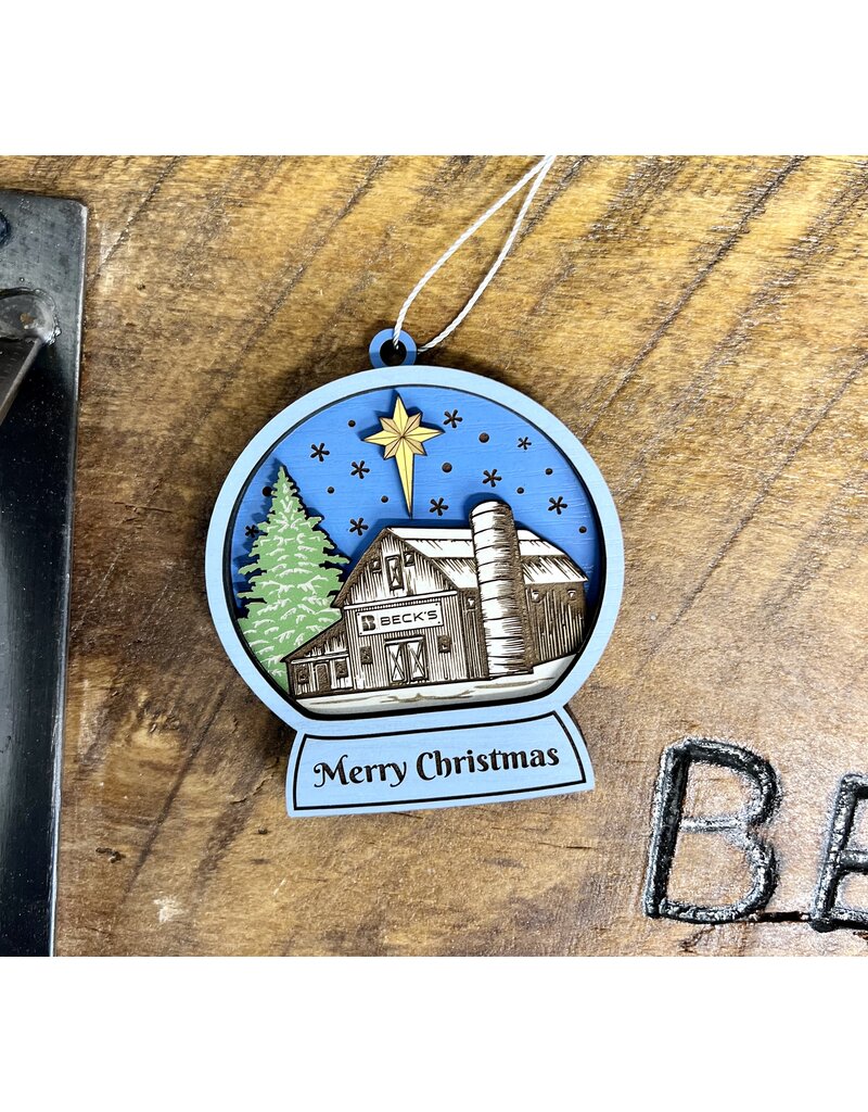 03615 USA Made Wood Ornament