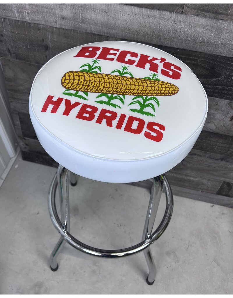 N/A 01562 White Bar Stool