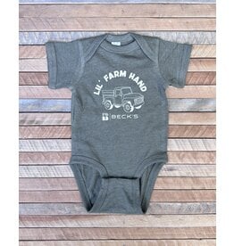 Rabbit Skins 04544 Little Farm Hand Onesie w/ truck