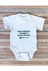 Rabbit Skins 04585 Rabbit Skins Pack My Diaper Bag Onesie