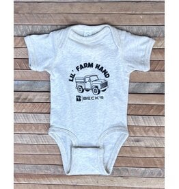 Rabbit Skins 04544 Little Farm Hand Onesie w/ truck
