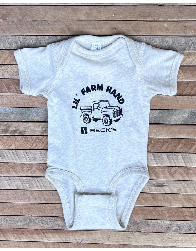 Rabbit Skins 04544 Little Farm Hand Onesie w/ truck