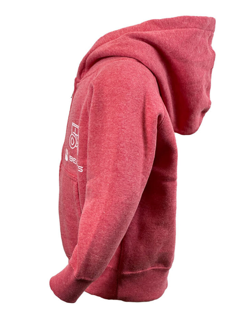 Independent Trading Company 03662 Toddler Full Zip Hoodie w/ Tractor