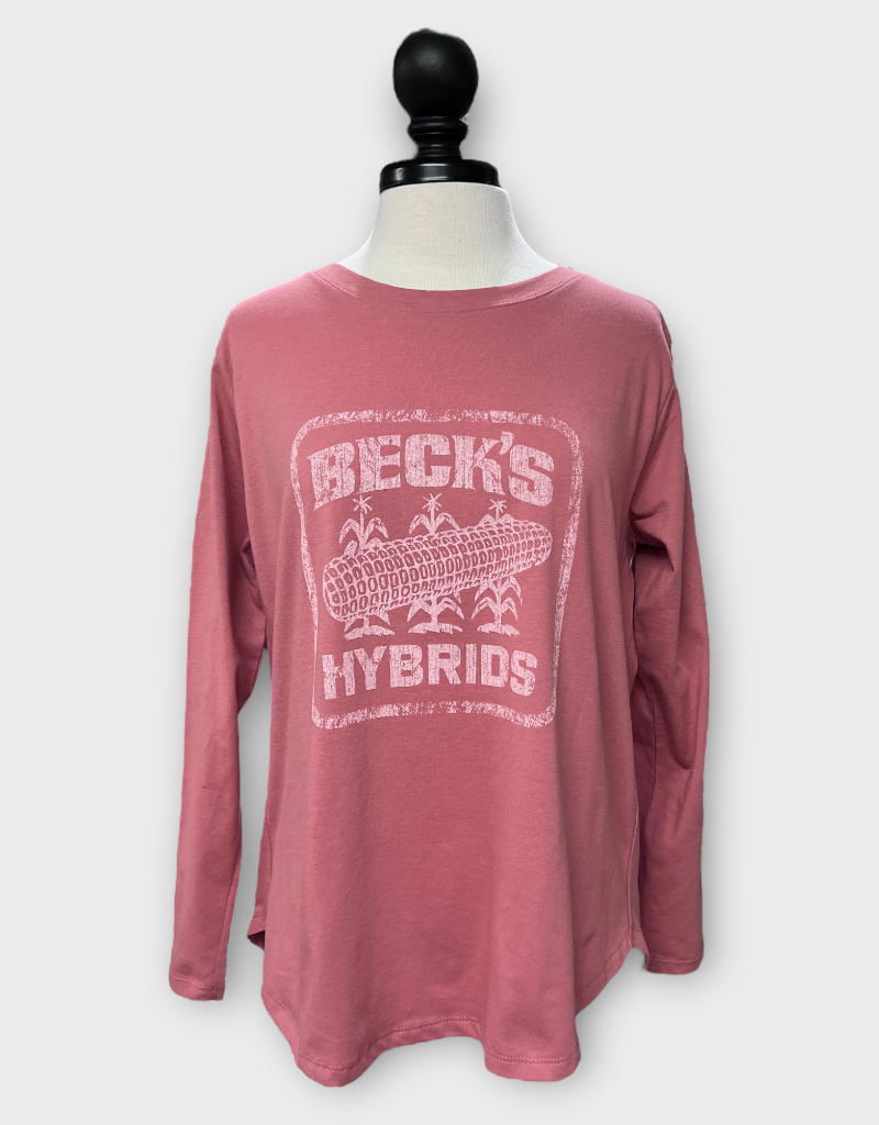 04489 Enza High Low L/S Shirt