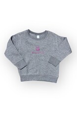 Rabbit Skins 04416 Toddler Crewneck w/ Glitter Logo