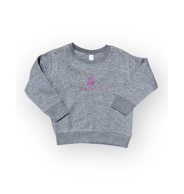 Rabbit Skins 04416 Toddler Crewneck w/ Glitter Logo