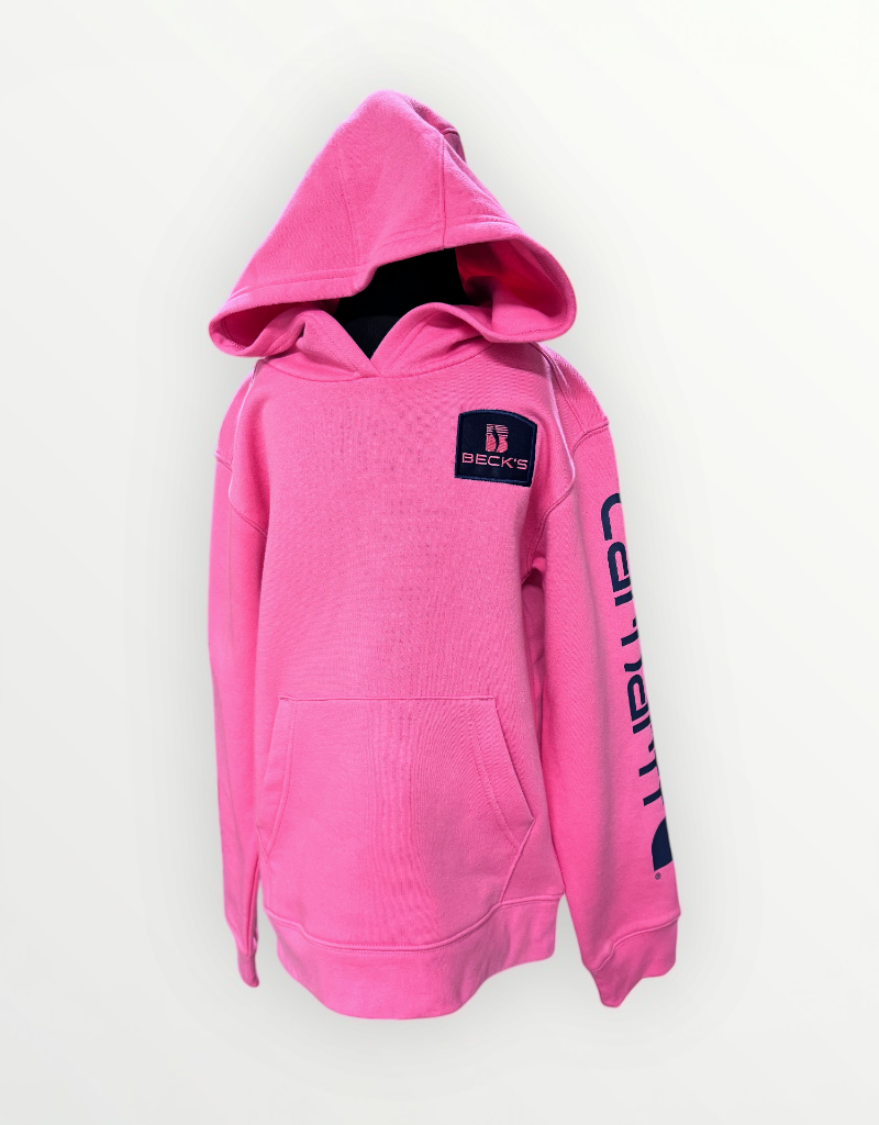 Carhartt 04040 Carhartt Youth Graphic Hoodie w/ patch Logo